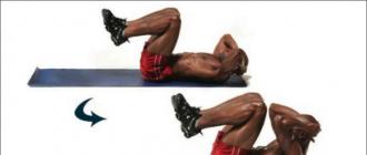 Как накачать верхний пресс Упражнения на верхние мышцы живота