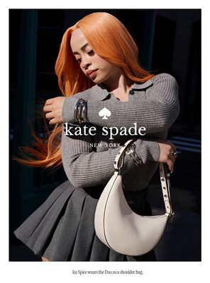 Новая кампания Kate Spade New York «Spark Something Beautiful» возвращает легендарный «дуэт» поколения Z, Ice Spice  и Чарли Д’Амелио, и приветствует Лэйвей
